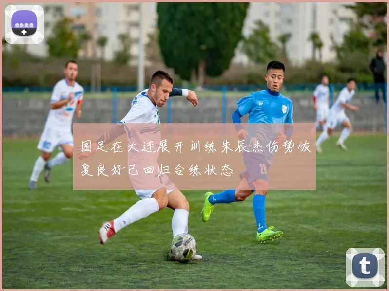 国足在大连展开训练朱辰杰伤势恢复良好已回归合练状态